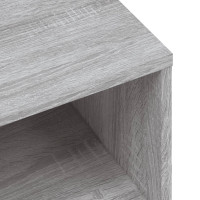 Miniatyr av produktbild för Tv-bänk grå sonoma 80x40x40 cm konstruerat trä