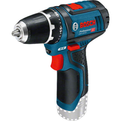 Bosch Group Bosch GSR 12V-15 Professional 650 g Svart, Blå, Röd, Silver