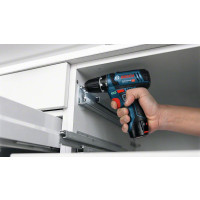 Produktbild för Bosch GSR 12V-15 Professional 650 g Svart, Blå, Röd, Silver