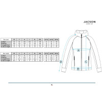 Miniatyr av produktbild för Jacson Siv Funktionsjacka med huva Grå 134-140