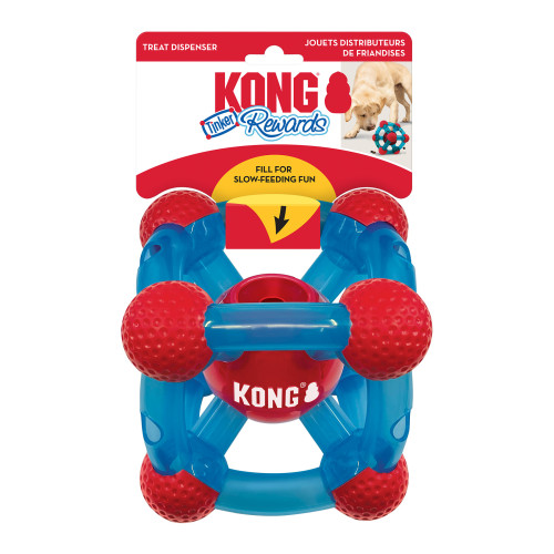 KONG KONG Rewards Tinker Blå M/L 23cm
