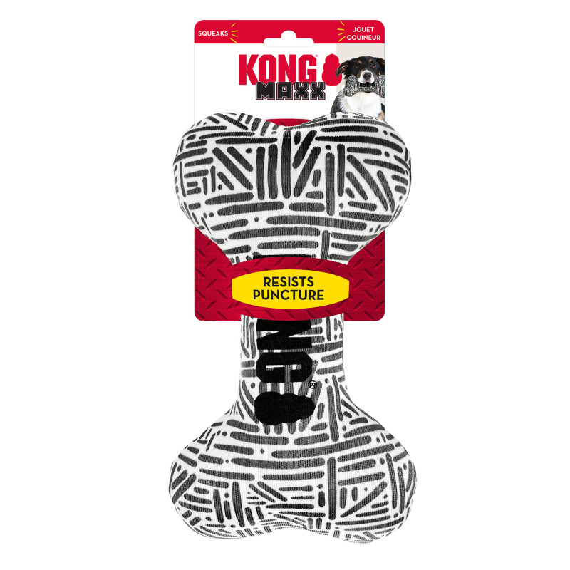 Produktbild för KONG Maxx Bone Vit M/L 33cm