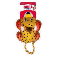 Produktbild för Kong Cozie Tuggz Cheetah Flerfärgad