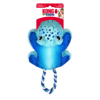 Produktbild för Kong Cozie Tuggz Frog Flerfärgad