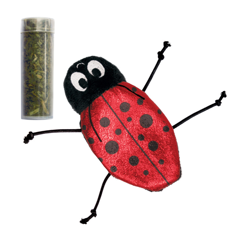 Produktbild för KONG Refillables Ladybug Flerfärgad 17cm