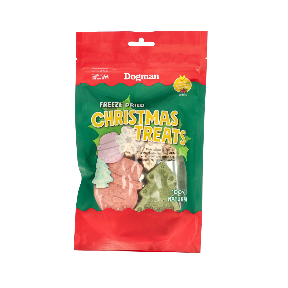 Produktbild för Frystorkat Julgodis Kyckling 3p