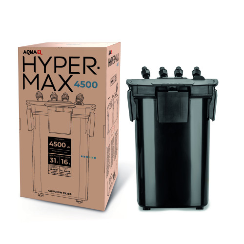 AQUAEL Aquael Hypermax Ytterfilter 18-36W 4500 l/h.