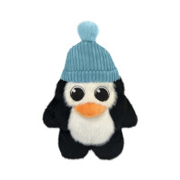 Miniatyr av produktbild för KONG Holiday Snuzzles Penguin Svart S