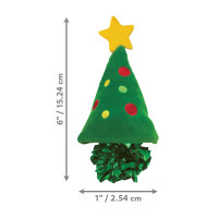 Miniatyr av produktbild för KONG Holiday Crackles Christmas Tree Grön One size Vihreä