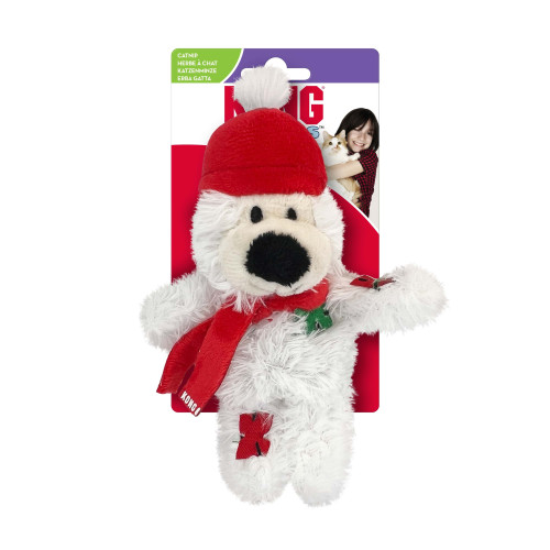 KONG KONG Holiday Softies Bear Assorted Assorted Mix One size