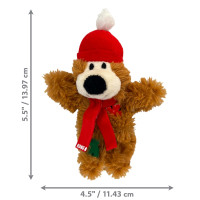 Miniatyr av produktbild för KONG Holiday Softies Bear Assorted Assorted Mix One size