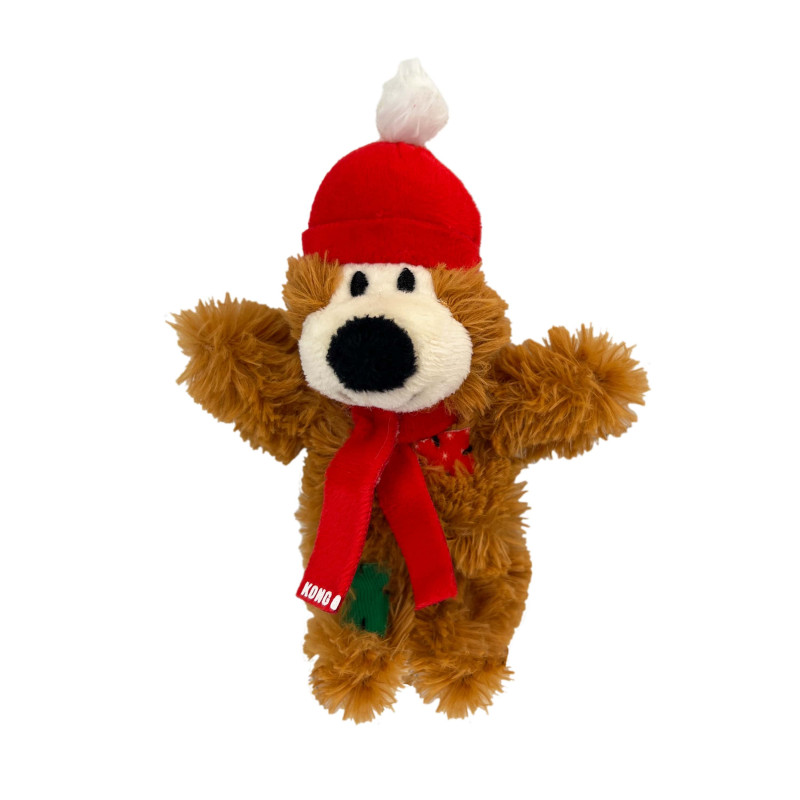 Produktbild för KONG Holiday Softies Bear Assorted Assorted Mix One size
