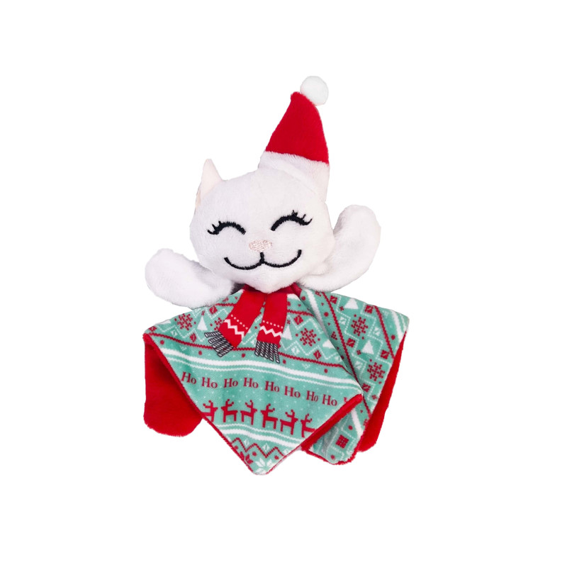 Produktbild för KONG Holiday Crackles Santa Kitty Flerfärgad One size