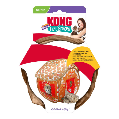 KONG KONG Holiday Play Spaces Bungalow Gingerbread Brun One size