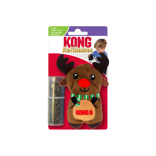 KONG KONG Holiday Refillables Reindeer Brun One size