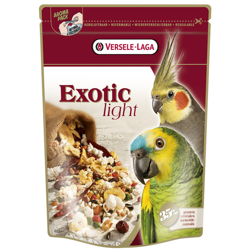 Produktbild för Versele Laga Prestige Premium Parrots Exotic Light Mix 750g