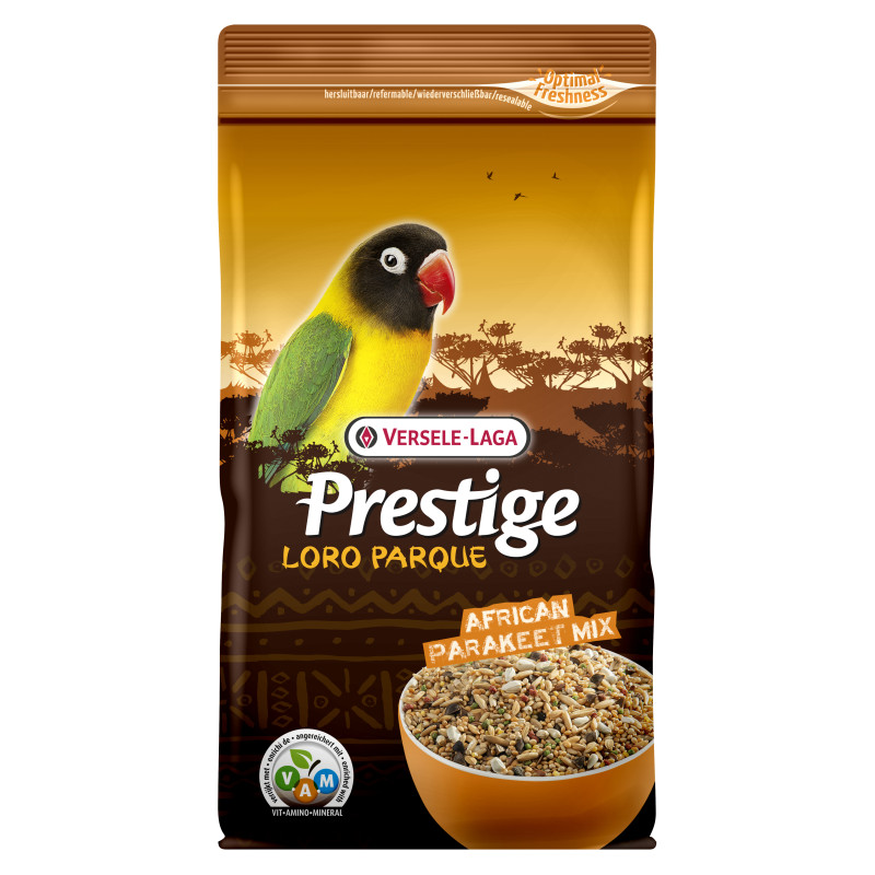 Produktbild för Versele Laga Prestige Loro Parque African Parakeet Mix 1kg