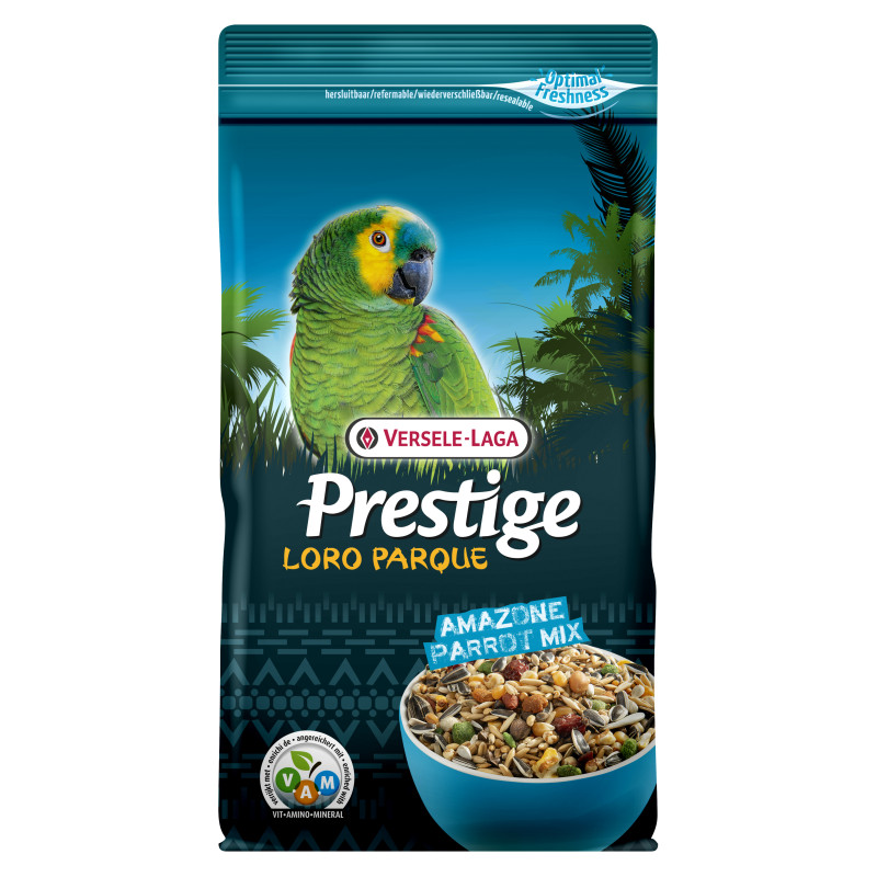 Produktbild för Versele Laga Prestige Loro Parque Amazone Parrot Mix 1kg