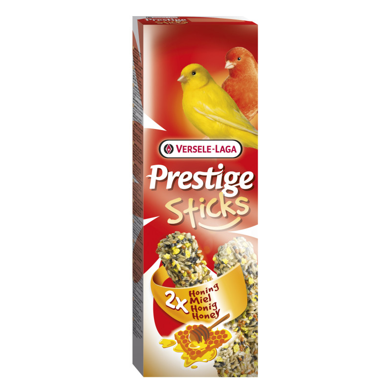 Produktbild för Versele Laga Prestige Sticks Canaries Honey 60g