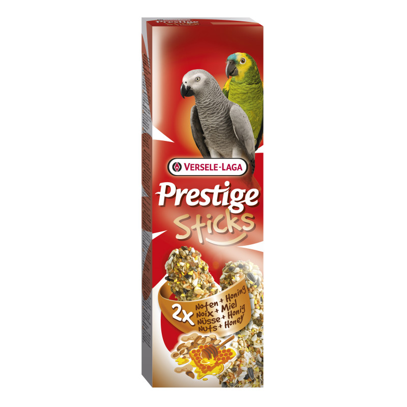 Produktbild för Versele Laga Prestige Sticks Parrots Nuts &amp; Honey 140g