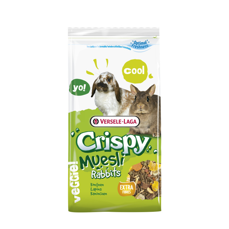Produktbild för Versele Laga Crispy Muesli - Rabbits 1kg