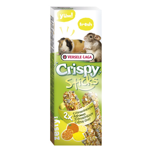 Versele laga Crispy Sticks Guinea Pigs & Chinchillas Citrus