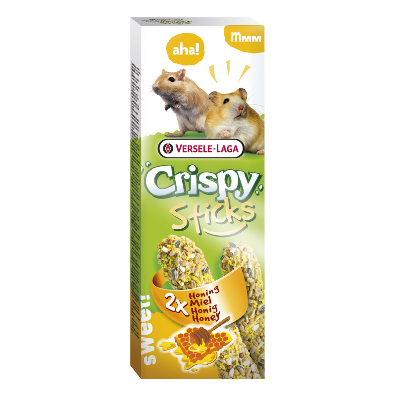 Produktbild för Versele Laga Crispy Sticks Hamsters-Gerbils 110g