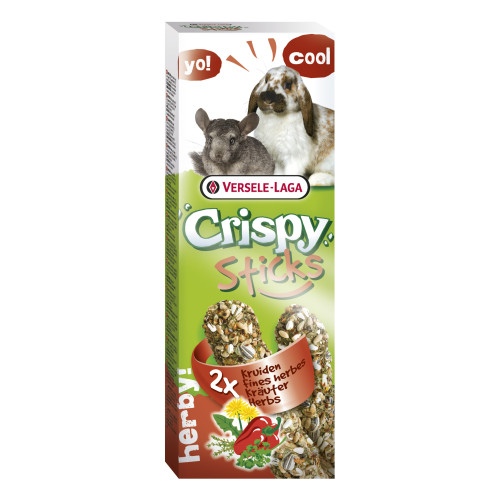 Versele laga Versele Laga Crispy Sticks Rabbits-Chinchillas  110g