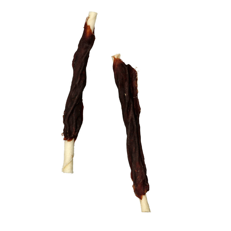 Produktbild för Dogman Chew sticks ostrich 12,5cm 25p S 12,5cm