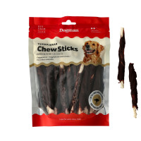 Miniatyr av produktbild för Dogman Chew sticks ostrich 12,5cm 25p S 12,5cm