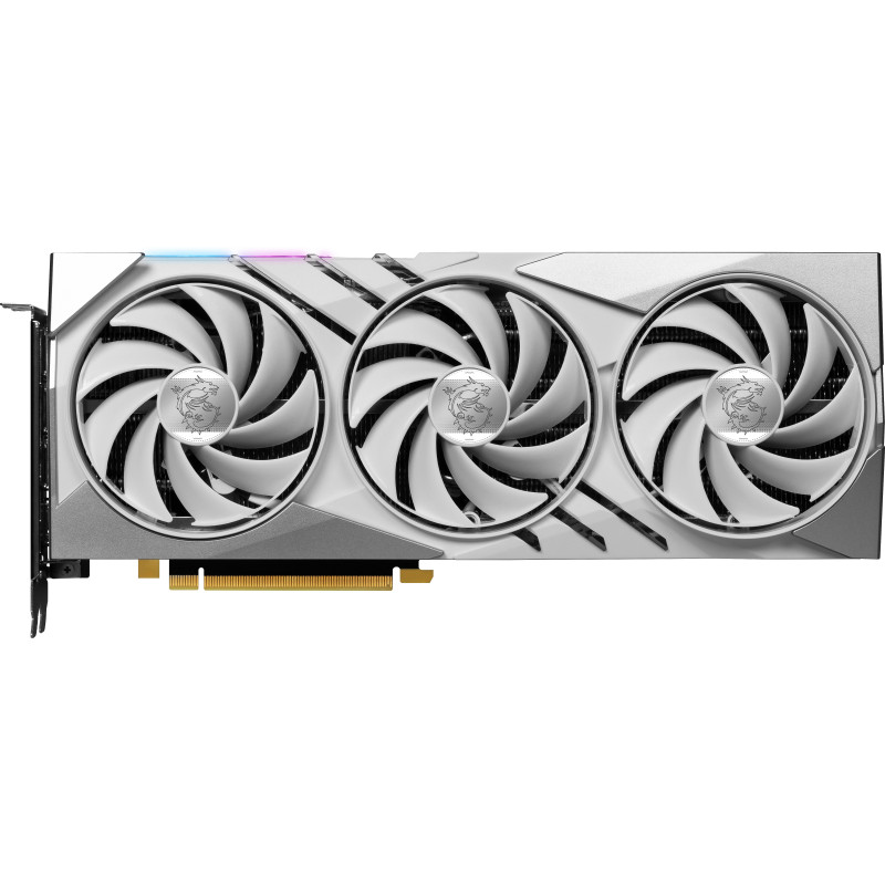 Produktbild för MSI GAMING GeForce RTX 4070 SUPER 12G X SLIM WHITE NVIDIA 12 GB GDDR6X