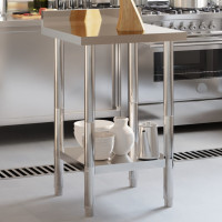 Produktbild för Arbetsbord med stänkskydd 55x55x93 cm rostfritt stål