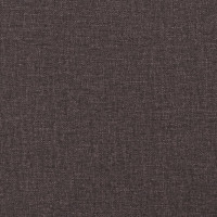 Produktbild för Headboard Cushion "Hvar" Dark Brown 140 cm Fabric