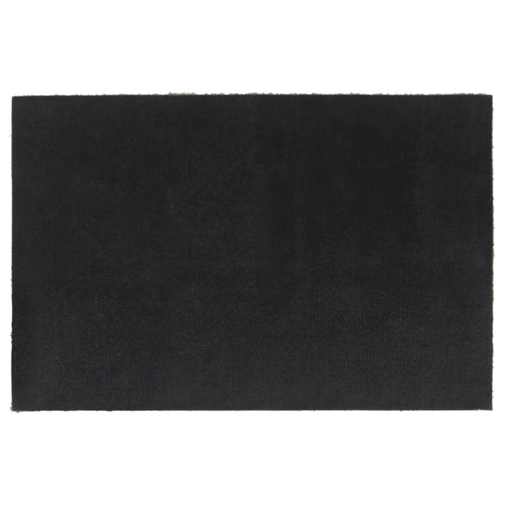 Produktbild för Dörrmatta naturlig 40x60 cm tuftad kokos