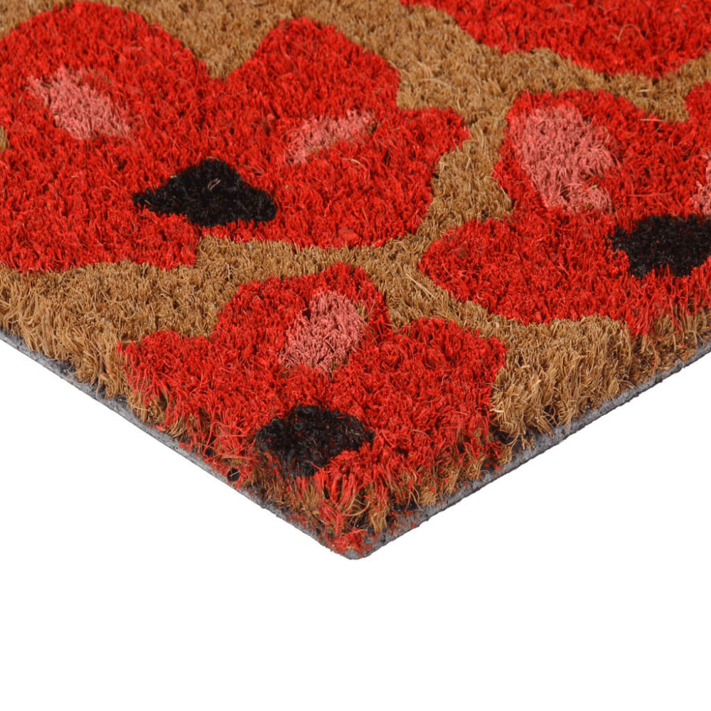 Produktbild för Dörrmatta naturlig 40x60 cm tuftad kokos