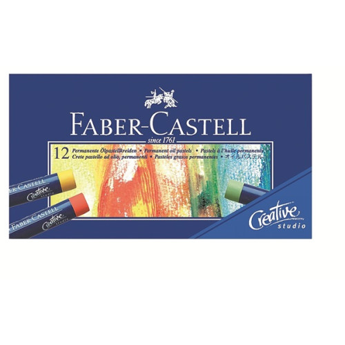 FABER-CASTELL Faber-Castell Studio Quality Oljepastellkritor Multifärg 12 styck