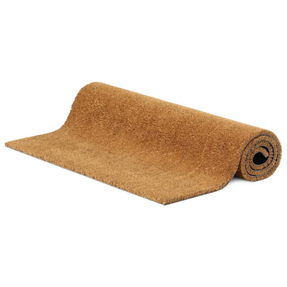 Produktbild för Dörrmatta naturlig 90x150 cm tuftad kokos