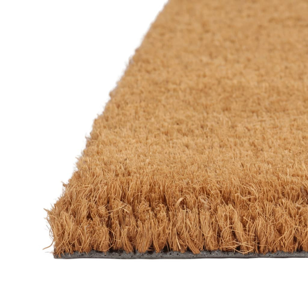 Produktbild för Dörrmatta naturlig 90x150 cm tuftad kokos