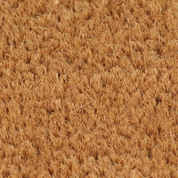 Produktbild för Dörrmatta naturlig 90x150 cm tuftad kokos