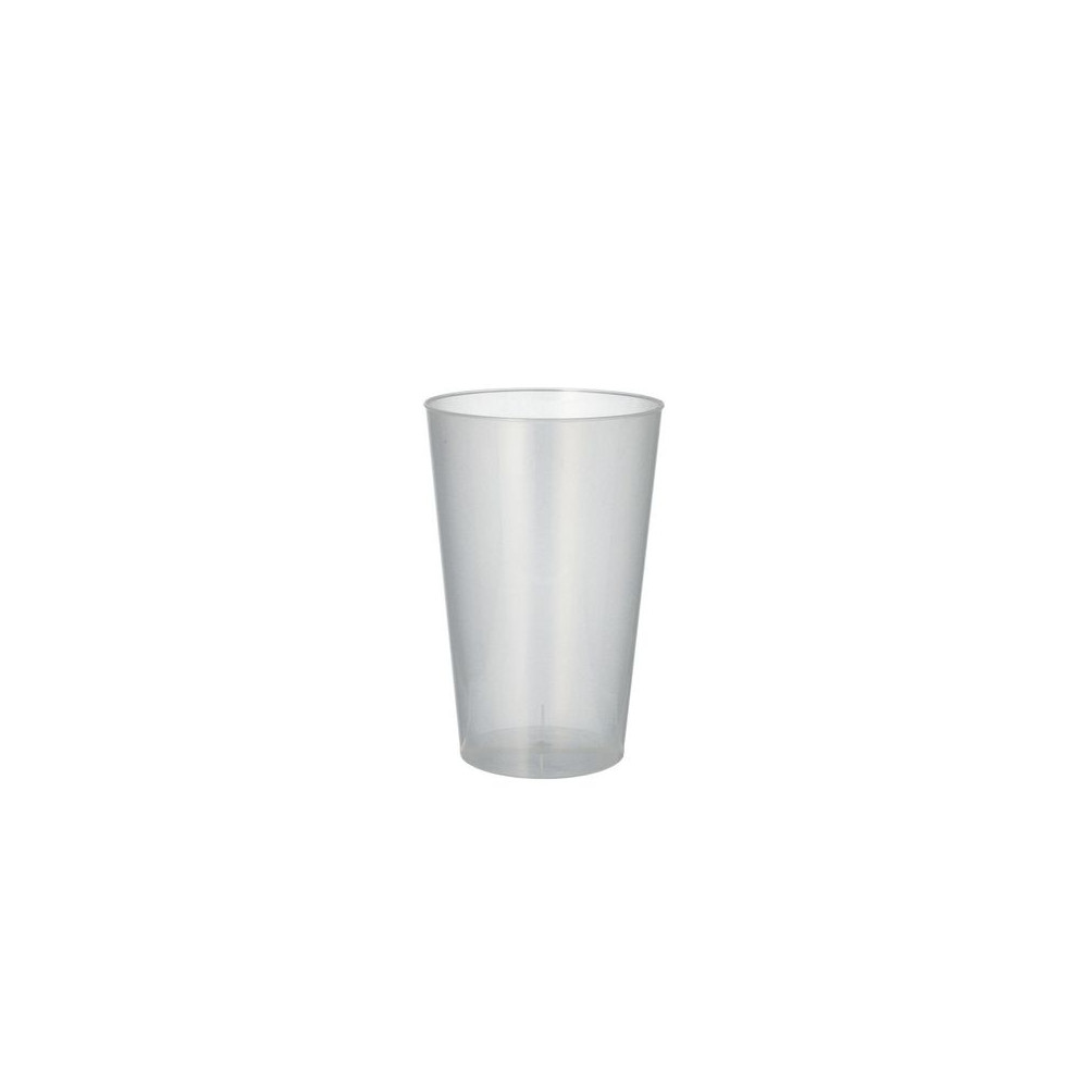 Produktbild för Plastglas återanvändbara 40cl 50/fp