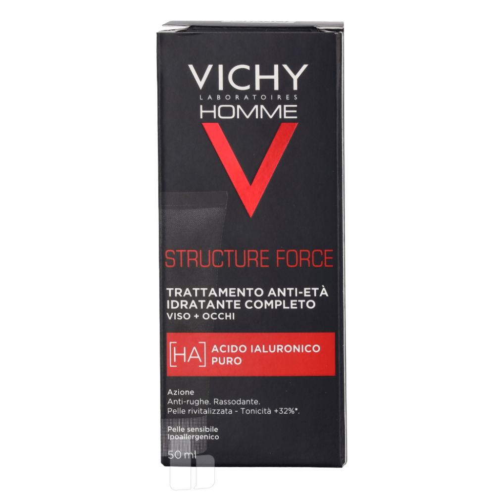 Produktbild för Vichy Homme Structure Force Hydrating Moisturiser 50 ml Dam