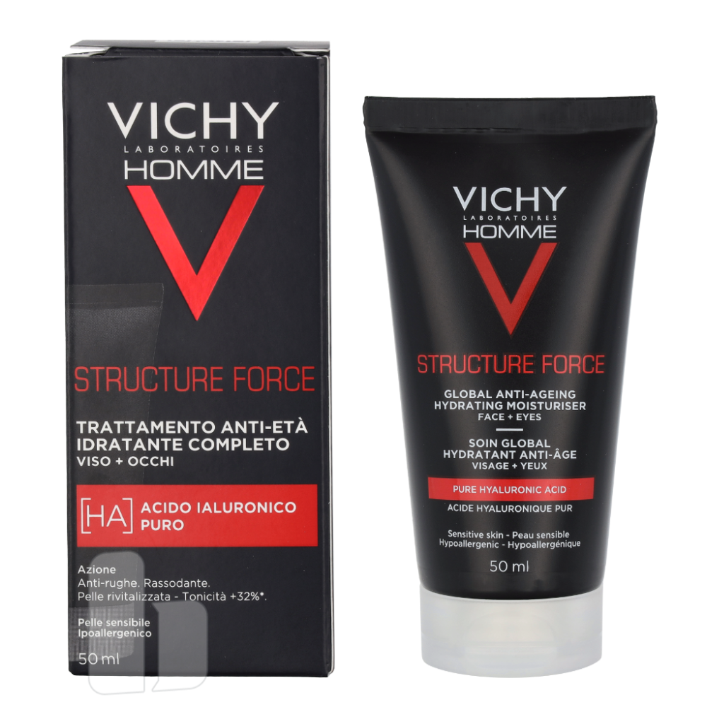 Produktbild för Vichy Homme Structure Force Hydrating Moisturiser 50 ml Dam