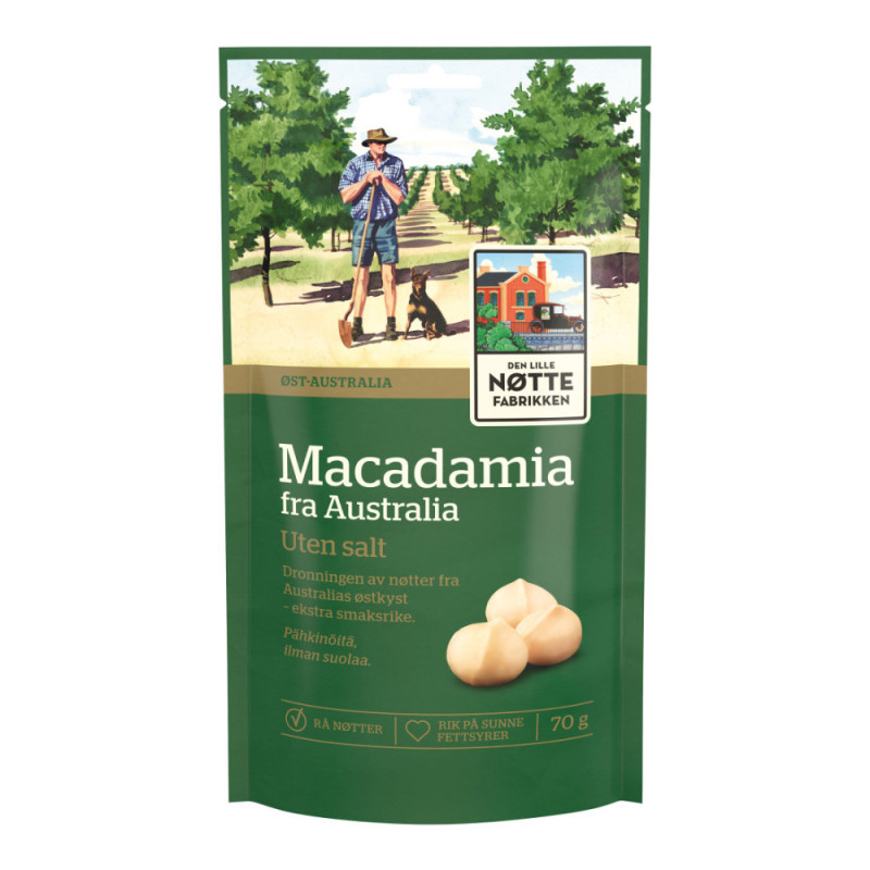 Produktbild för MACADAMIA 70G (Utgånget datum)