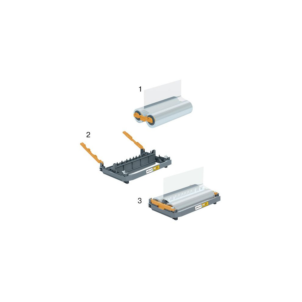 Produktbild för Laminat Refill GBC Foton 30 125 mic