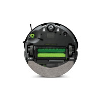 Produktbild för iRobot Roomba Combo j7+ robotdammsugare Dammpåse Svart, Rostfritt stål