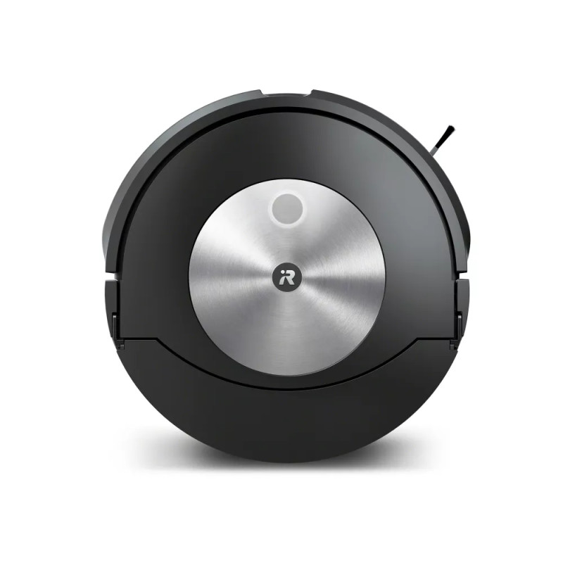 Produktbild för iRobot Roomba Combo j7 robotdammsugare Utan påse Svart, Rostfritt stål