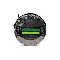 Produktbild för iRobot Roomba Combo j7 robotdammsugare Utan påse Svart, Rostfritt stål