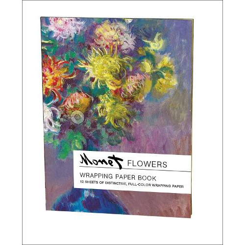 teNeues Stationery Flowers, Claude Monet Wrapping Paper Book