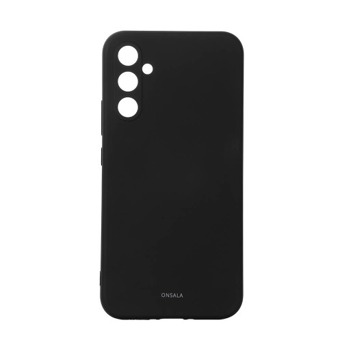 ONSALA Backcover Sil Touch Samsung A35 5G Black