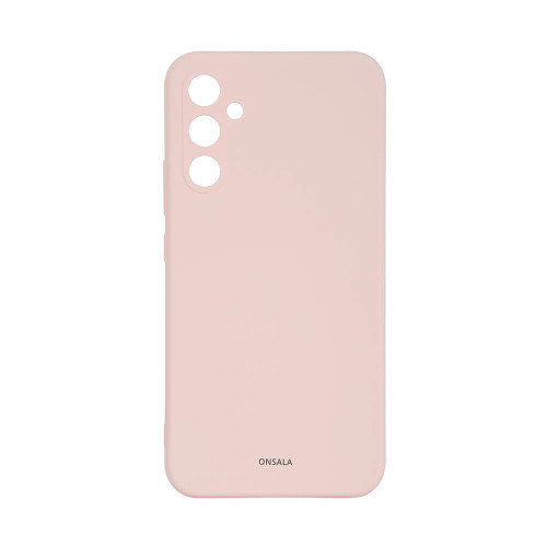ONSALA Backcover Sil Touch Samsung A35 5G Chalk Pink
